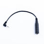 Right Angle 3.5mm to 6.35mm TRS Adapter