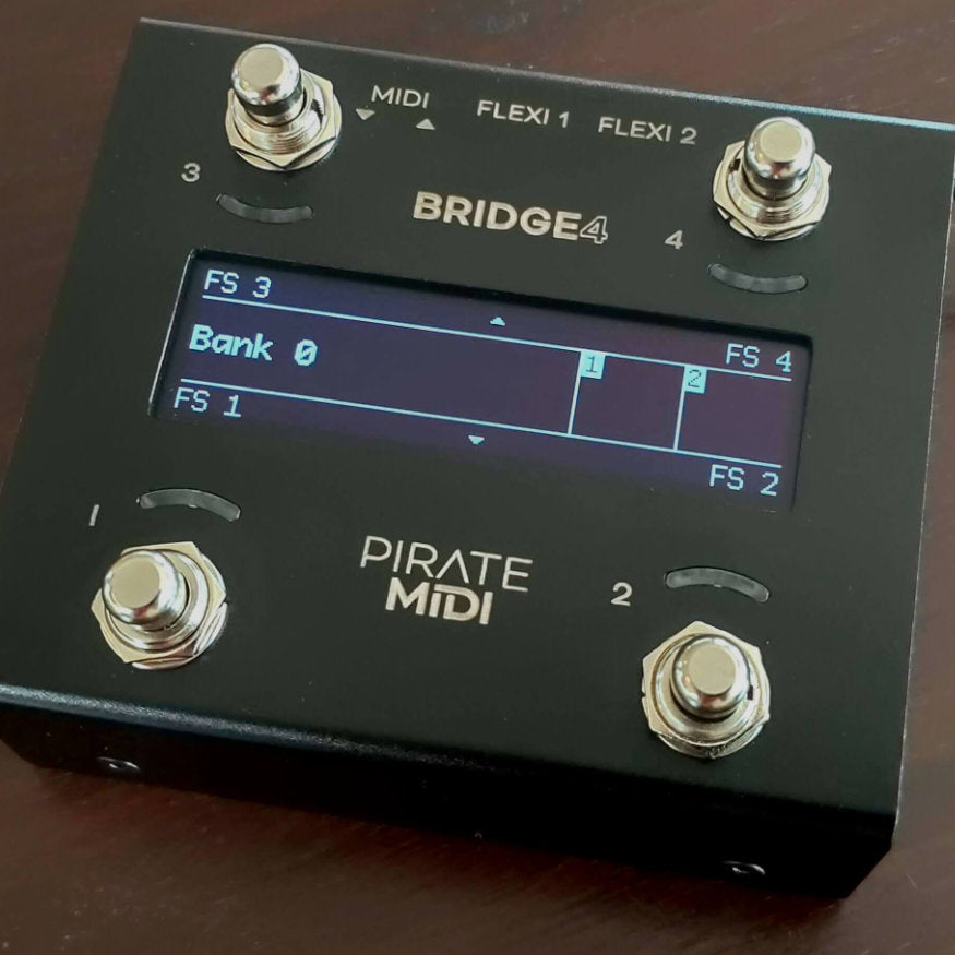 Pirate Midi Bridge4 Midi Foot Controller สต็อกแน่น พร้อมส่ง - CT Music