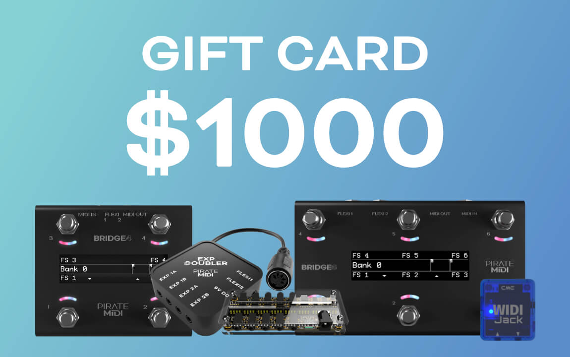 PIRATE MIDI Gift Card