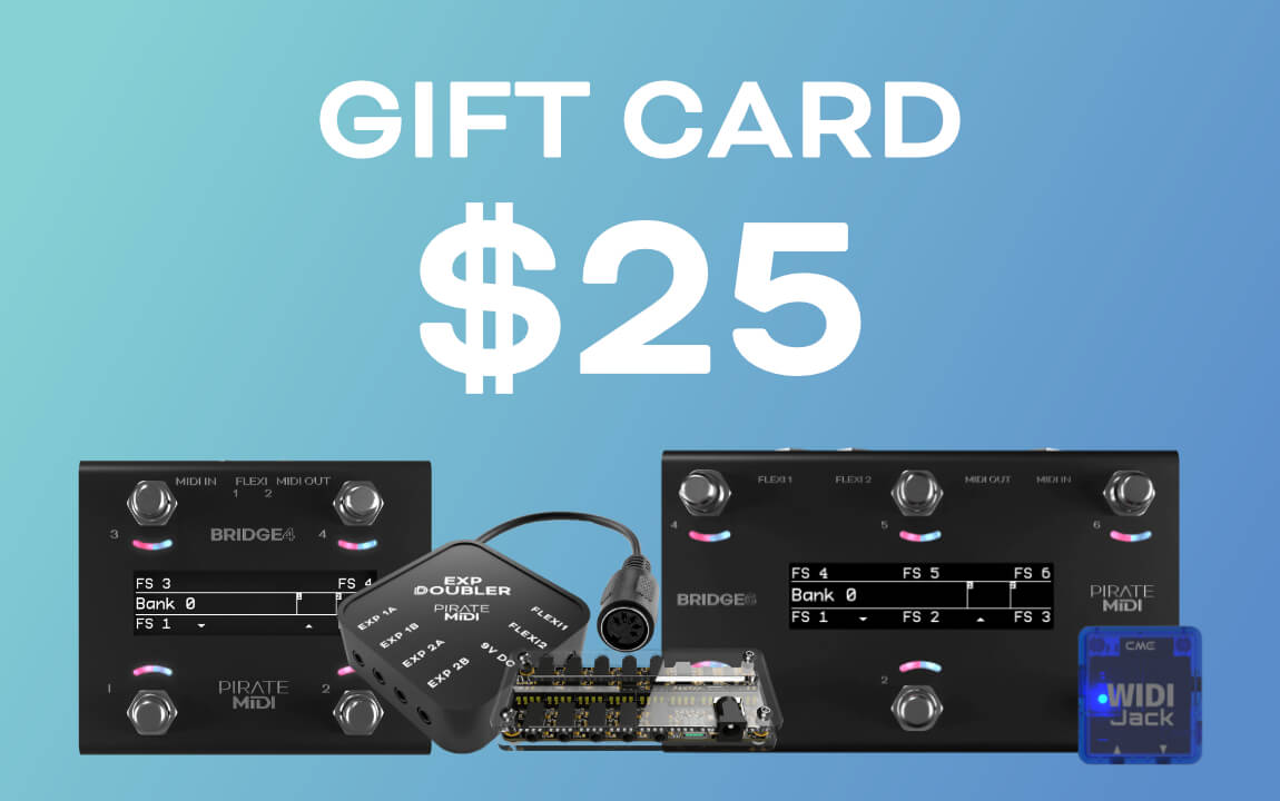 PIRATE MIDI Gift Card