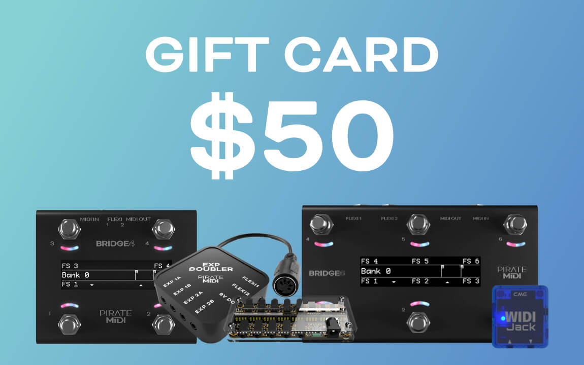 PIRATE MIDI Gift Card