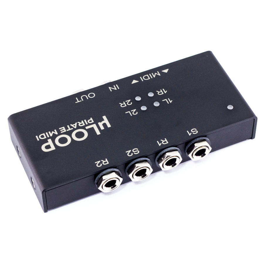 uLoop - 4-Ch Bypass and MIDI Interface – PIRATE MIDI